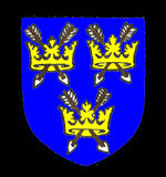 The coat of arms of Saint Edmund's Abbey